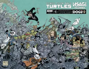 Cover for Teenage Mutant Ninja Turtles / Usagi Yojimbo: WhereWhen #5