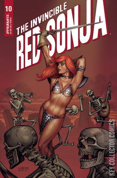 Variant Cover for Invincible Red Sonja #10