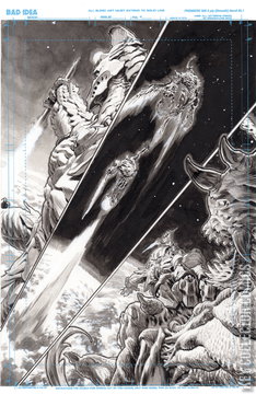 Variant Cover for Olympus Saga: Megalith #1