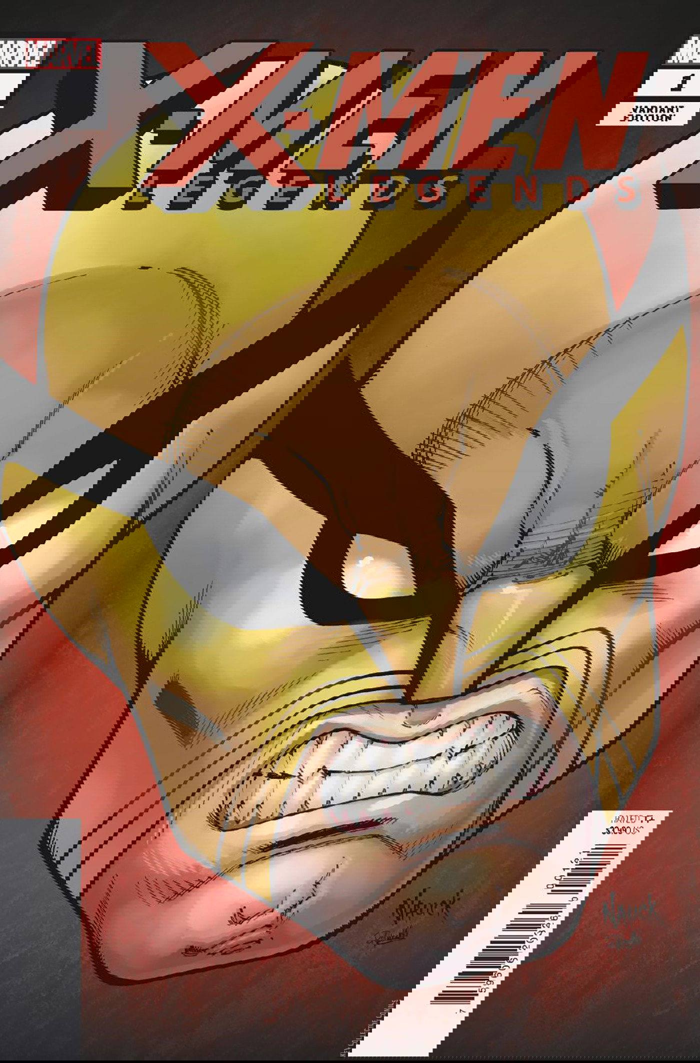 Cover art for X-Men: Legends #1 