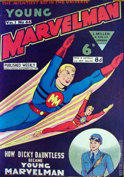 Cover art for Young Marvelman #64 