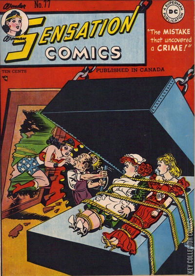 Cover art for Sensation Comics #77 