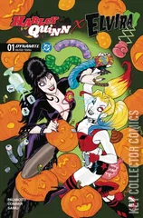 Cover for Harley Quinn x Elvira #1