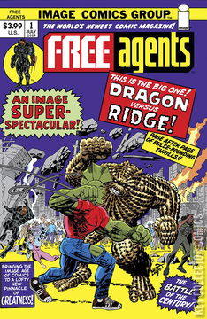 Variant Cover for Free Agents #1