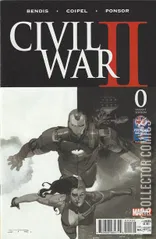 Variant Cover for Civil War II #0