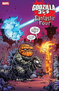 Godzilla vs Fantastic Four #1