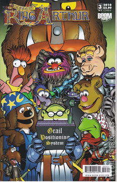 Variant Cover for Muppet King Arthur #3