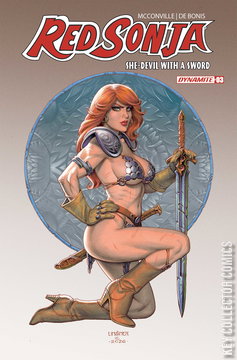 Variant Cover for Red Sonja: She-Devil with a Sword #3