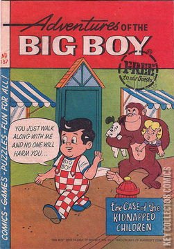 Variant Cover for Adventures of the Big Boy #137