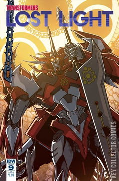 Variant Cover for Transformers: Lost Light #9