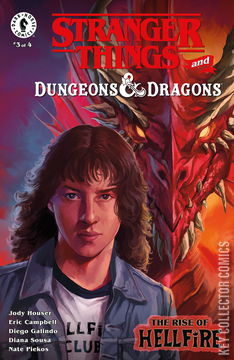 Variant Cover for Stranger Things / Dungeons & Dragons - Rise of Hellfire #3