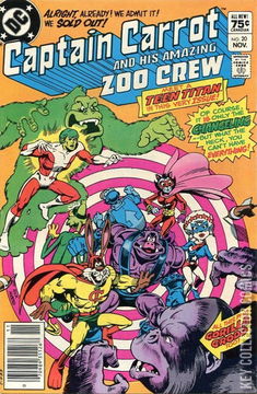 Variant Cover for Captain Carrot and His Amazing Zoo Crew #20