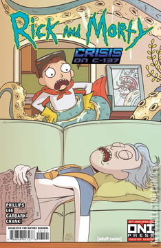 Variant Cover for Rick and Morty: Crisis on C-137 #1