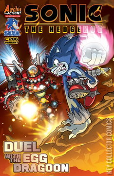 Variant Cover for Sonic the Hedgehog #286