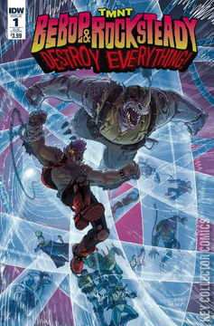 Variant Cover for Teenage Mutant Ninja Turtles: Bebop & Rocksteady Destroy Everything #1