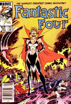 Variant Cover for Fantastic Four #281