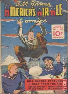 Bill Barnes, America's Air Ace Comics #6