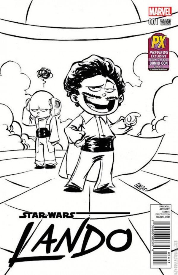 Variant Cover for Star Wars: Lando #1