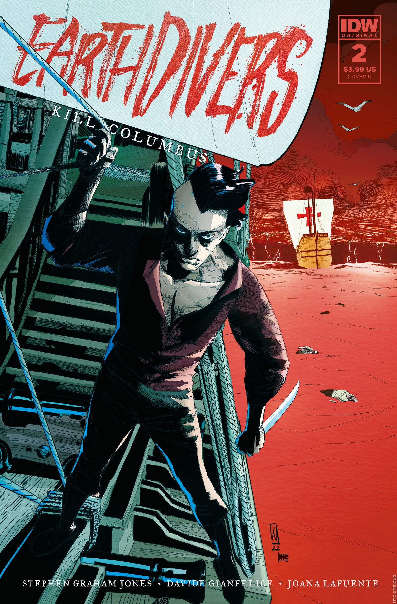 Variant Cover for Earthdivers #2