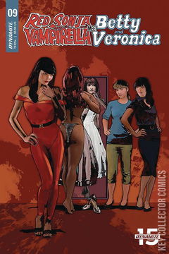 Variant Cover for Red Sonja and Vampirella Meet Betty and Veronica #9