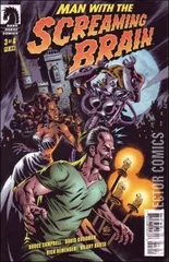 Cover for Man with the Screaming Brain #3
