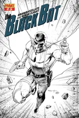 Variant Cover for The Black Bat #8