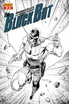 Variant Cover for The Black Bat #8