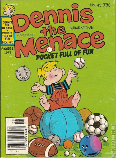 Dennis the Menace Pocket Full of Fun by Hallden Fawcett | Key Collector ...