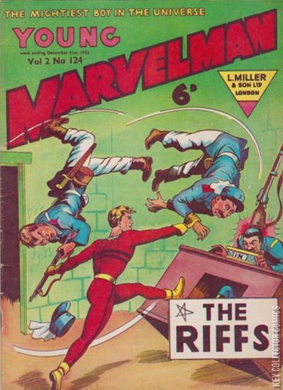 Young Marvelman 124 UK Edition Published December 195
