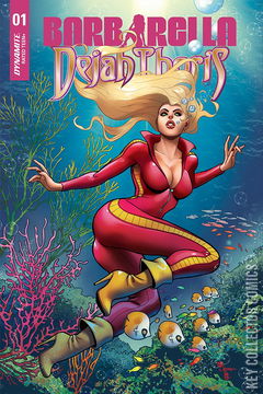 Variant Cover for Barbarella / Dejah Thoris #1