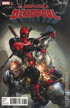 Variant Cover for Despicable Deadpool #287