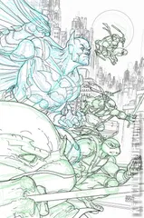 Cover for Batman / Teenage Mutant Ninja Turtles #2