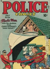 Cover for Police Comics #92