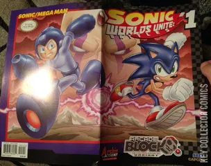 Variant Cover for Sonic Worlds Unite Battles #1