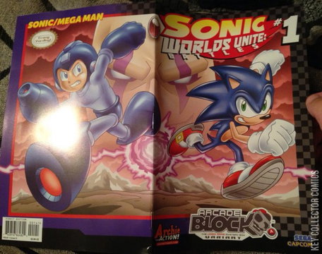 Variant Cover for Sonic Worlds Unite Battles #1