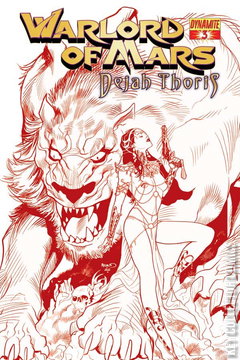 Variant Cover for Warlord of Mars: Dejah Thoris #3