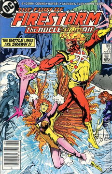 Variant Cover for Firestorm the Nuclear Man #36