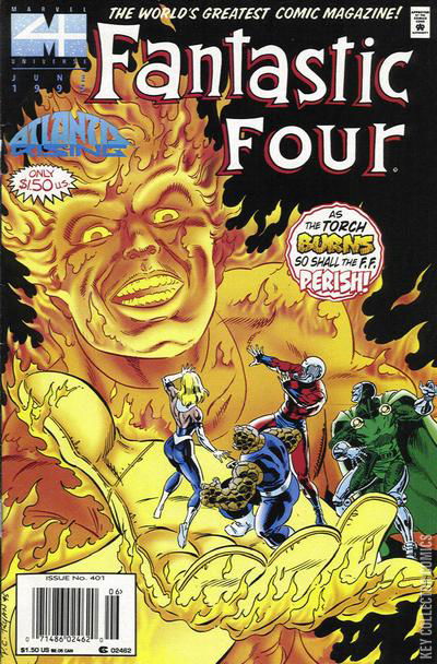 Variant Cover for Fantastic Four #401