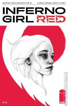 Variant Cover for Inferno Girl: Red #3