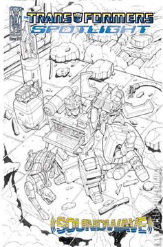 Variant Cover for Transformers Spotlight: Soundwave #1