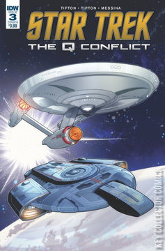 Variant Cover for Star Trek: The Q Conflict #3