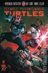 Cover for Teenage Mutant Ninja Turtles: The Untold Destiny of the Foot Clan #5