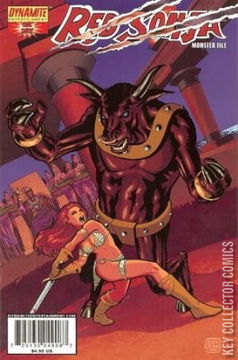 Variant Cover for Red Sonja: Monster Isle #0