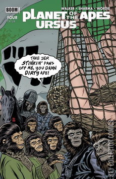 Variant Cover for Planet of the Apes: Ursus #4