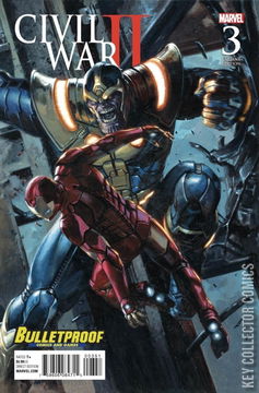 Variant Cover for Civil War II #3
