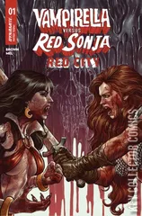 Variant Cover for Vampirella Versus Red Sonja: Red City #1