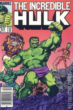 Variant Cover for Incredible Hulk #314