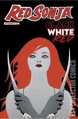 Variant Cover for Red Sonja: Black, White, Red #4