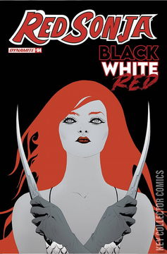 Variant Cover for Red Sonja: Black, White, Red #4