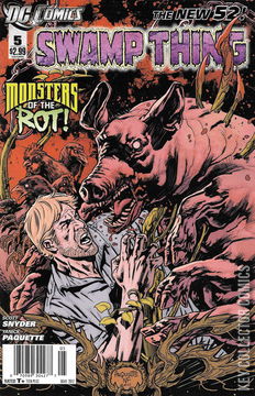 Variant Cover for Swamp Thing #5